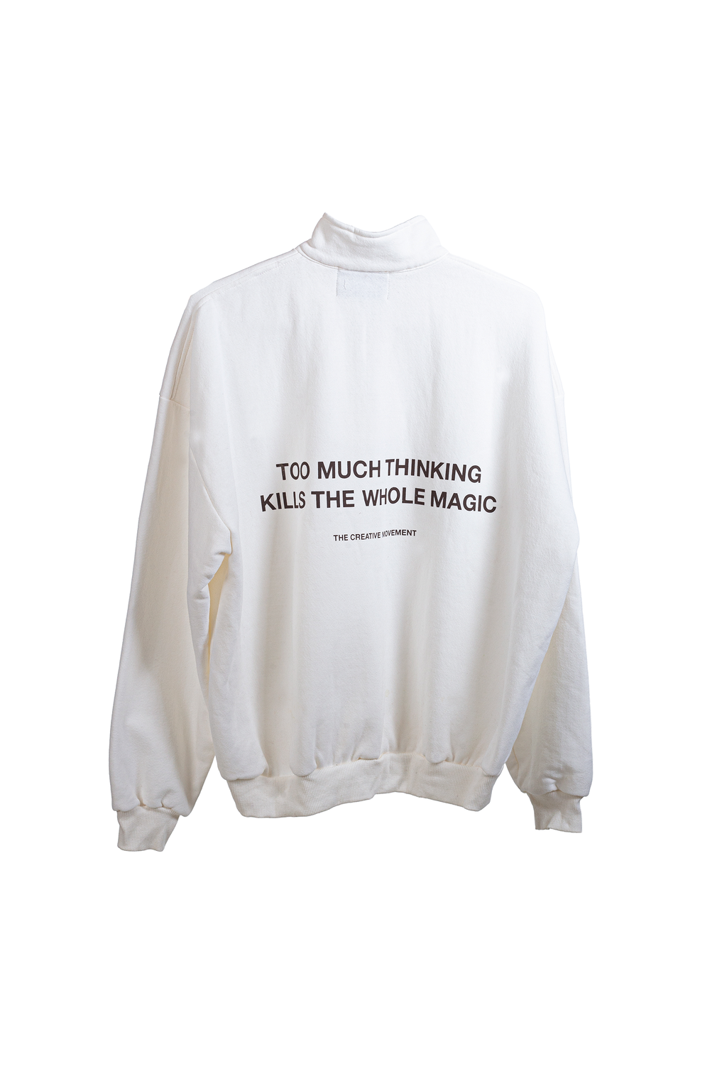 CASACO ZIPPER NECK OVERTHINKER