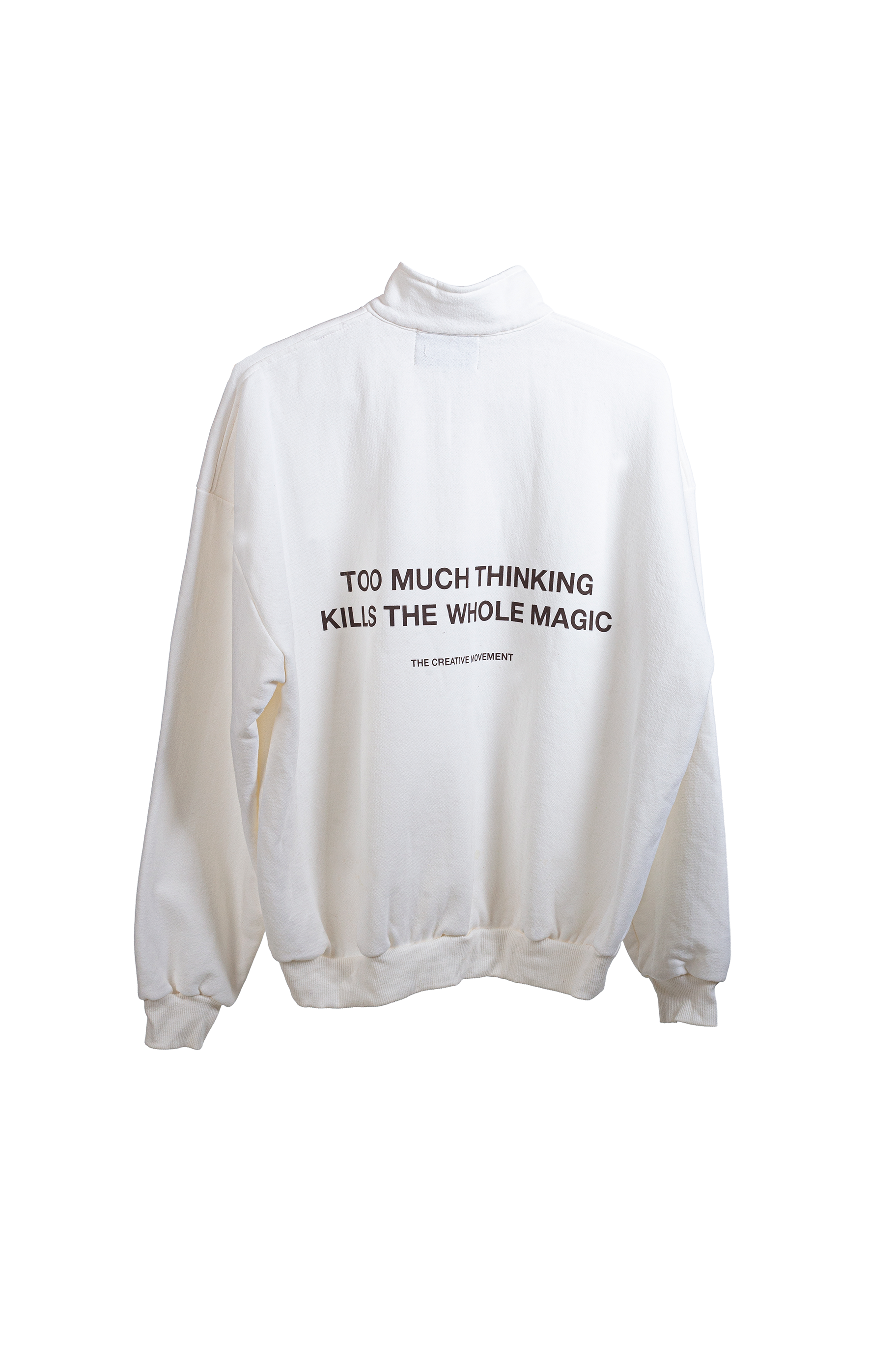 CASACO ZIPPER NECK OVERTHINKER